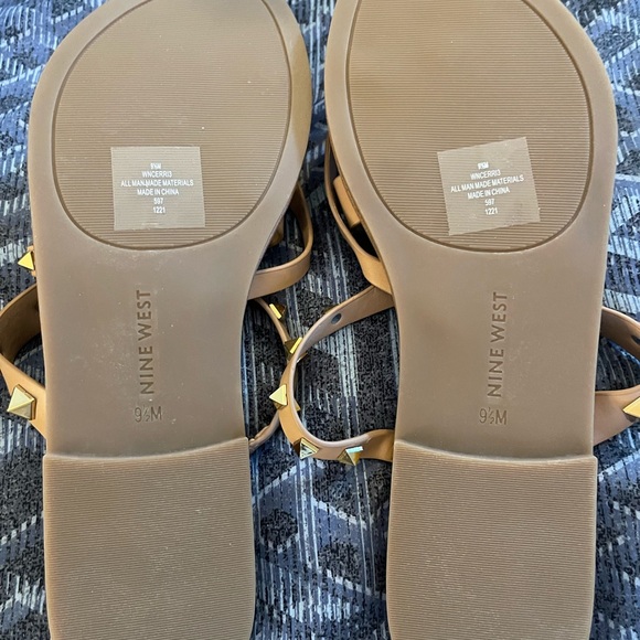 Nine West Studded Sandals - Picture 2 of 2